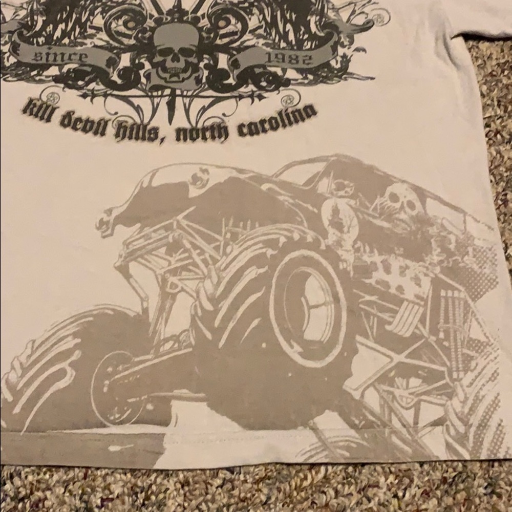 Gravedigger Gray Youth T-shirt Digger’s Dungeon M - Picture 3 of 6